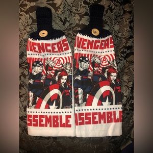 Marvel Avengers Hanging Towel Set